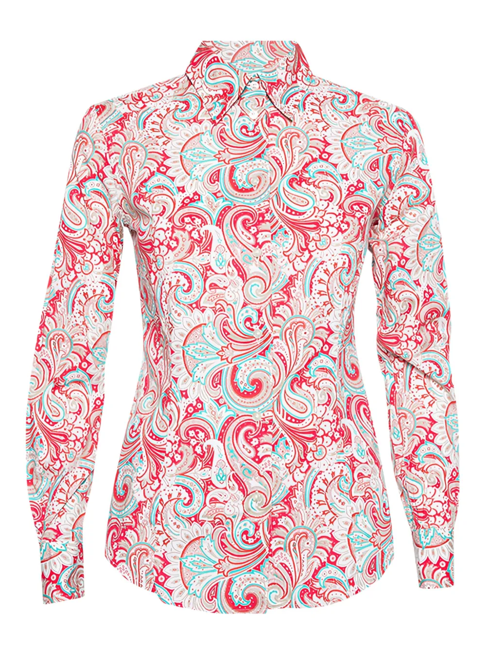 Etro Pre-Owned Camicia con stampa paisley - Rosso