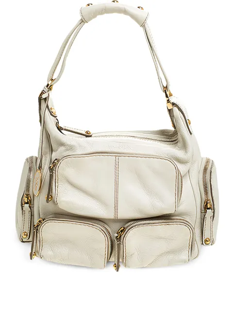 Tod's Vintage multiple-pockets leather shoulder bag