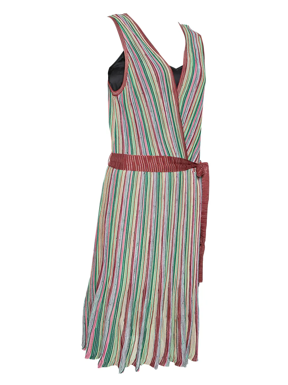 Missoni Pre-Owned Gestreepte jurk - Rood