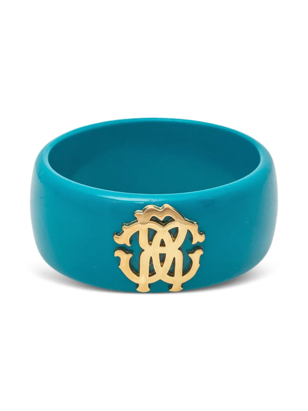 Roberto Cavalli Vintage logo-plaque bracelet | Blue | Image 1