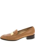 Gucci Pre-Owned 30mm leather loafers - Neutrals