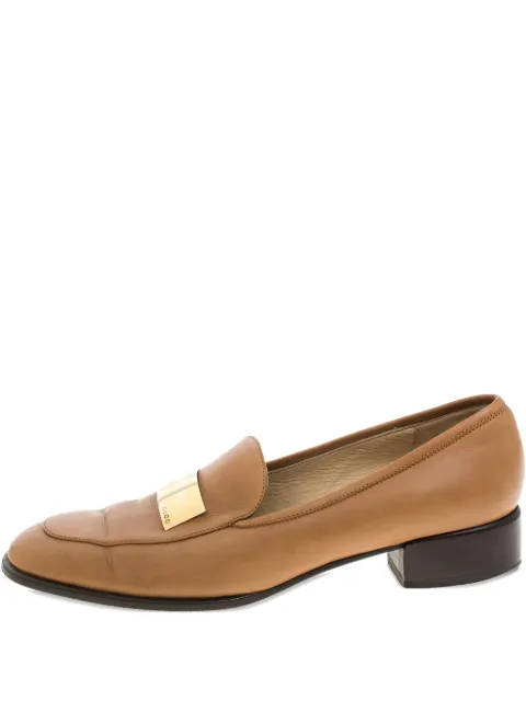 Gucci Pre-Owned 30mm leather loafers