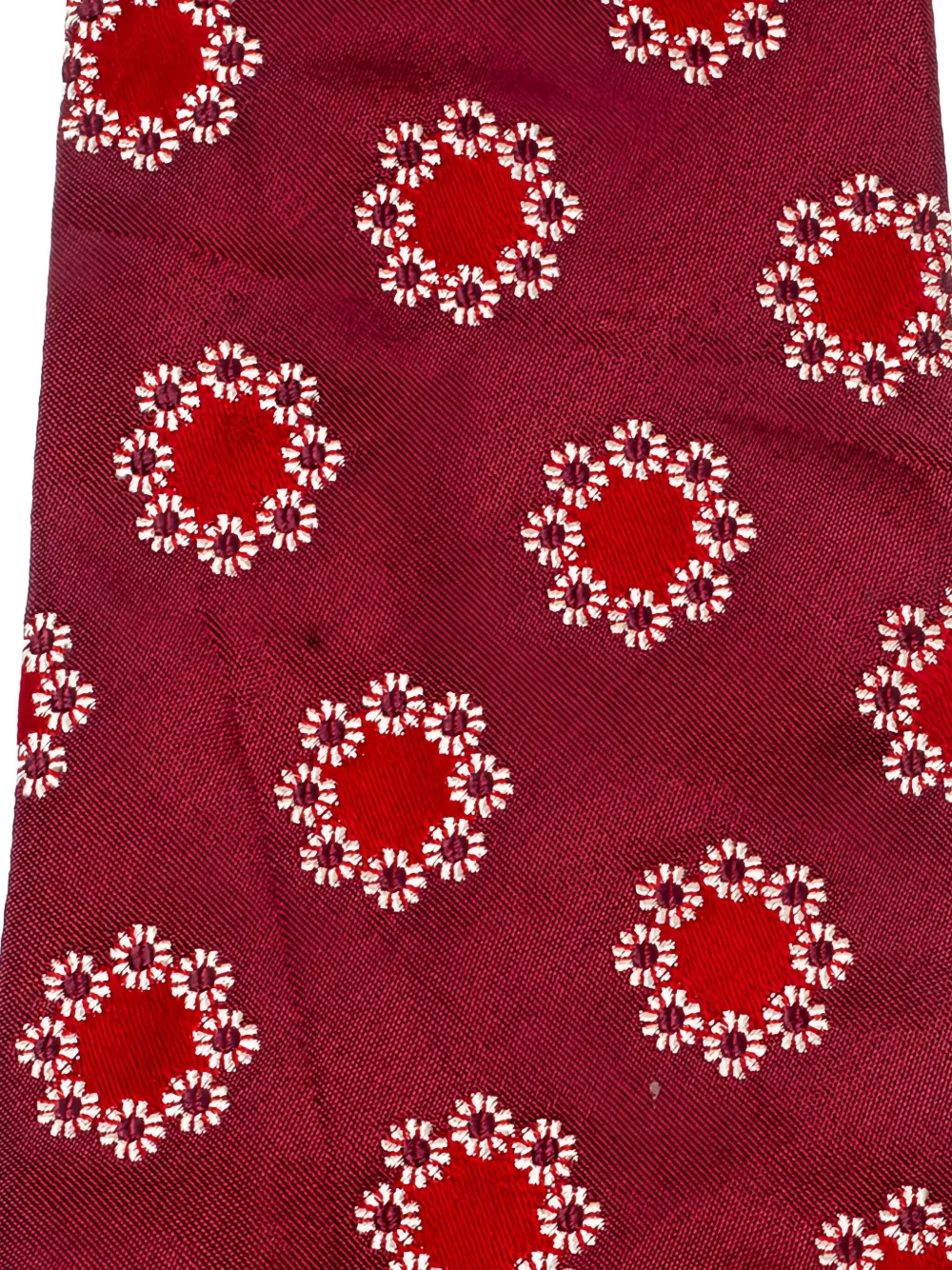 BOSS floral-embroidery silk tie | Image 2