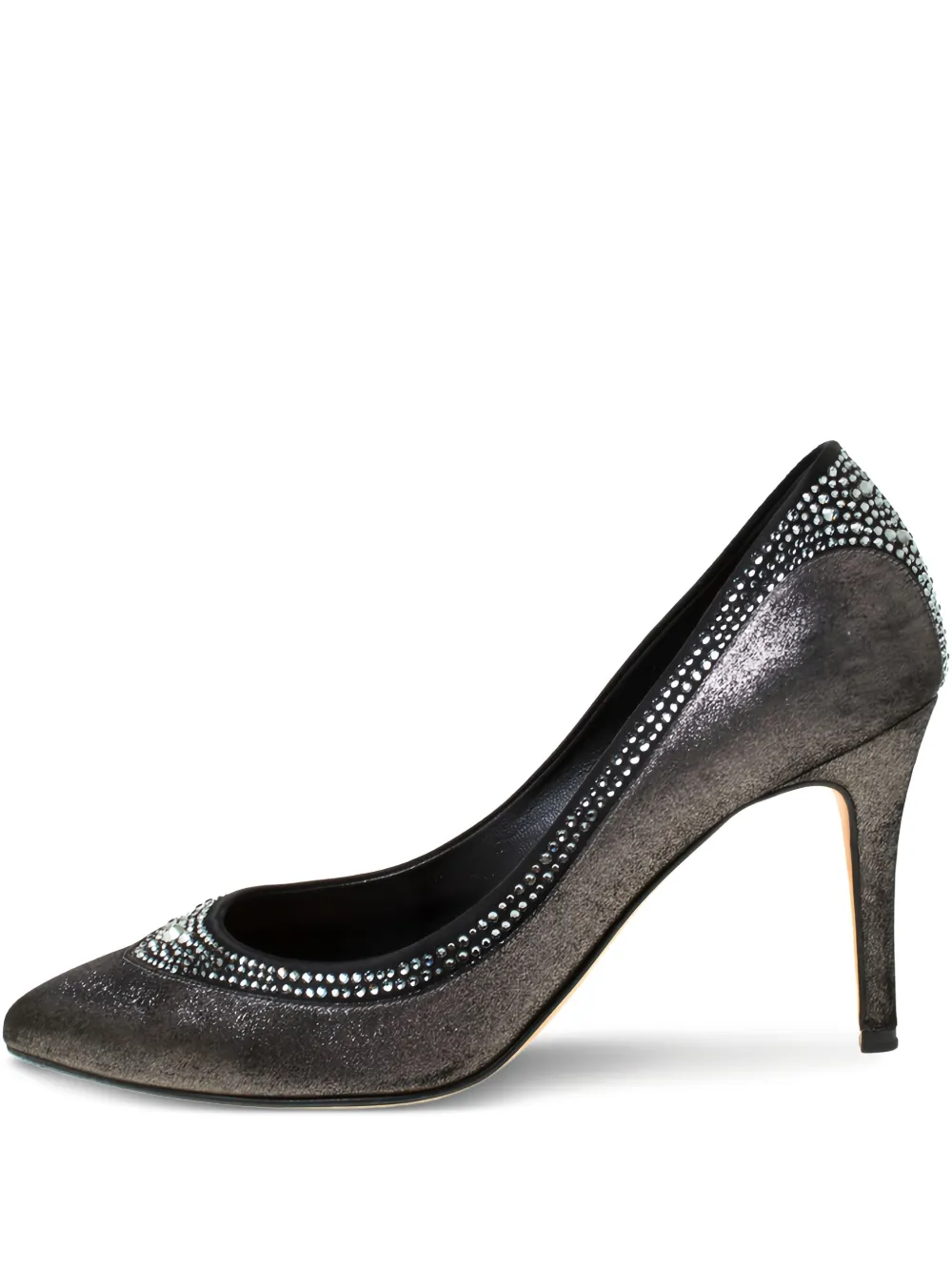 Gina 85mm leather pumps | Black | Image 1