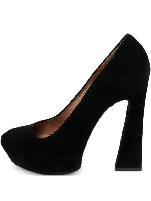 Céline Pre-Owned 140mm suede pumps