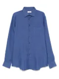 Scabal linen shirt - Blue