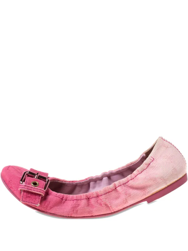 バレエ Louis Vuitton Denim Ballet Shoes 30332299_60068354_600.jpg