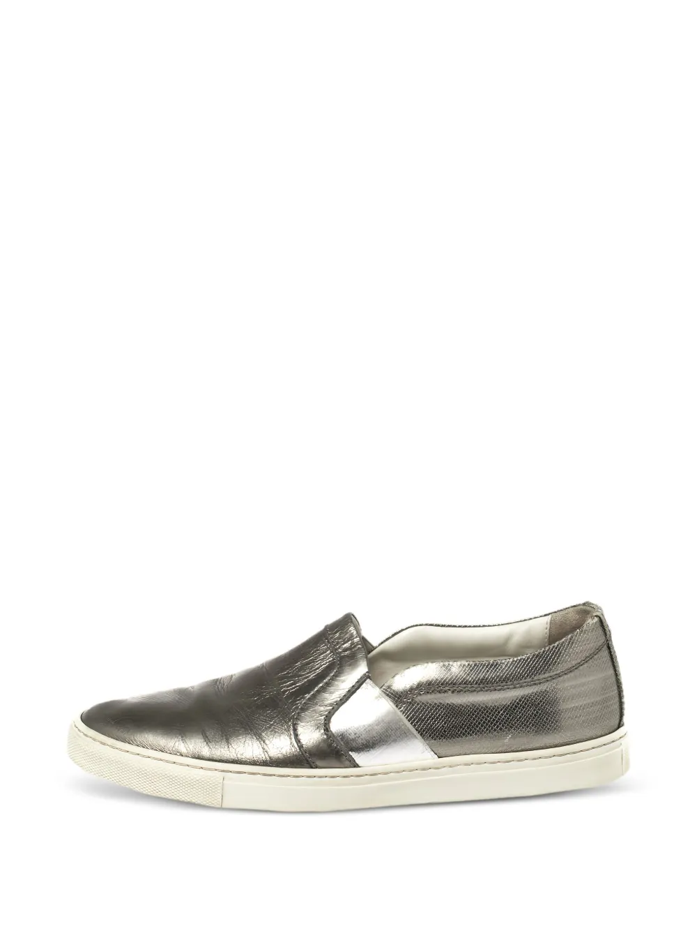 Lanvin Pre-Owned Leren sneakers - Grijs