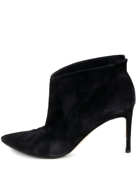 Gianvito Rossi pre-owned 85mm Vania pointed-toe ankle boots