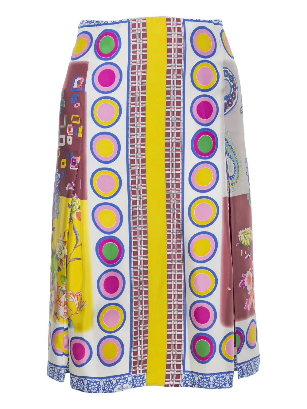 Etro Pre-Owned Gonna con stampa grafica - Giallo