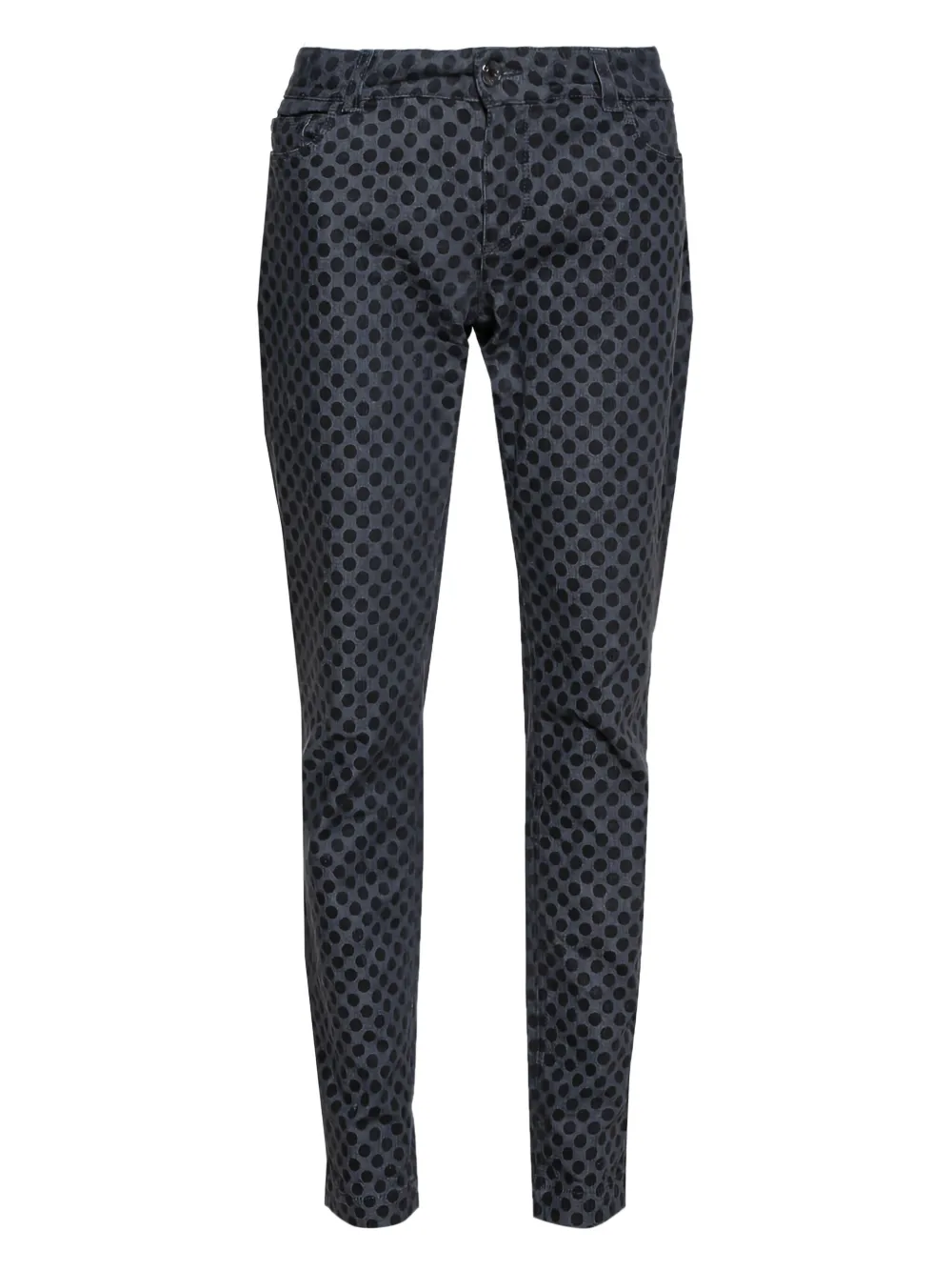 Dolce & Gabbana Pre-Owned polka-dot jeans | Black | Image 1