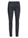 Dolce & Gabbana Pre-Owned polka-dot jeans - Black