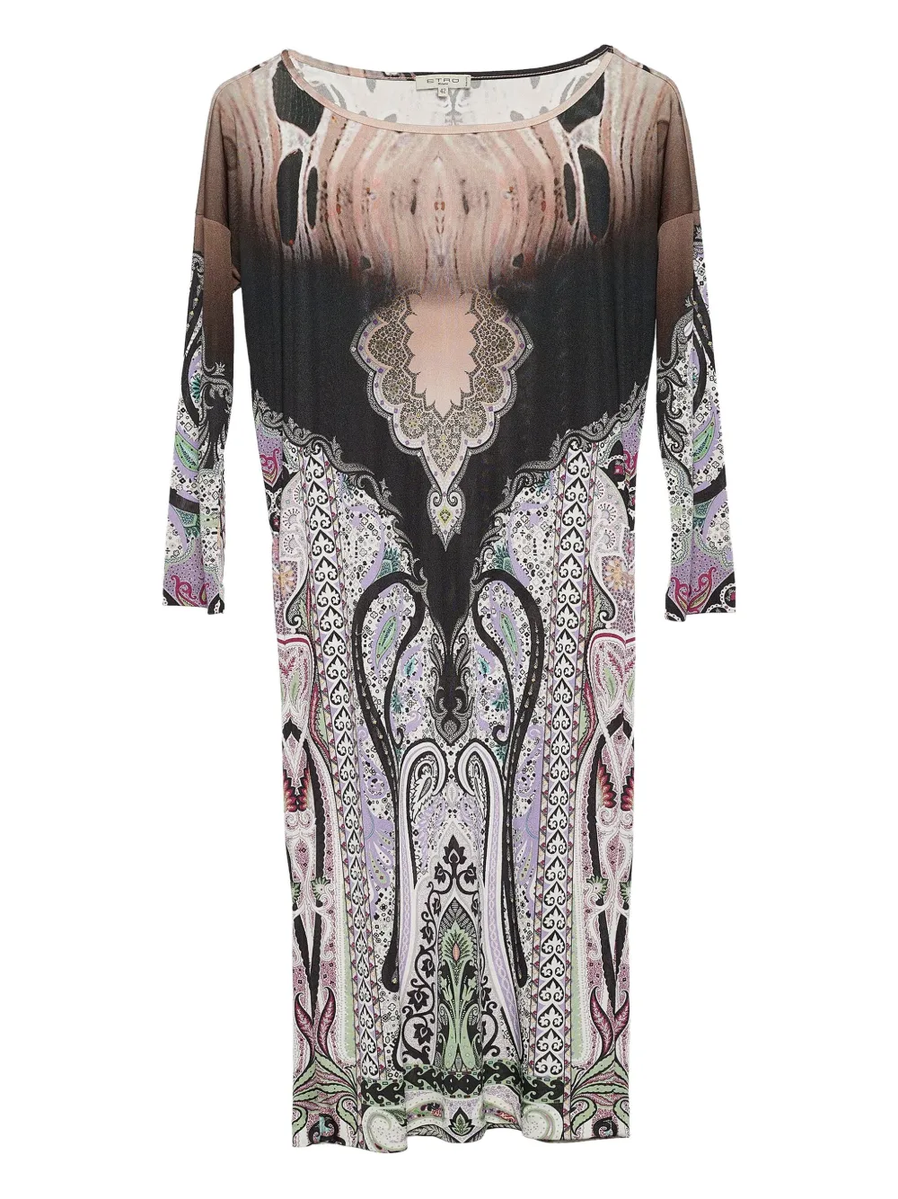Etro Pre-Owned paisley-print dress | Neutrals | Image 1