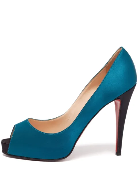 Christian Louboutin Pre-Owned 125mm satin sandals