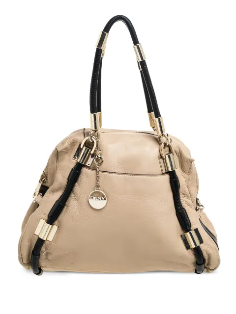 DKNY Vintage leather tote bag 