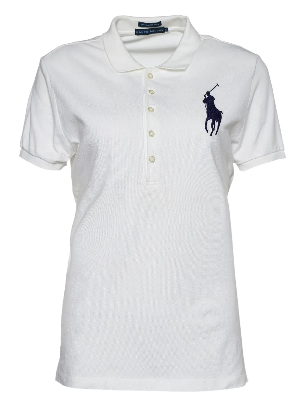 Polo Ralph Lauren Vintage pre-owned Polo Pony-embroidered polo top | White | Image 1