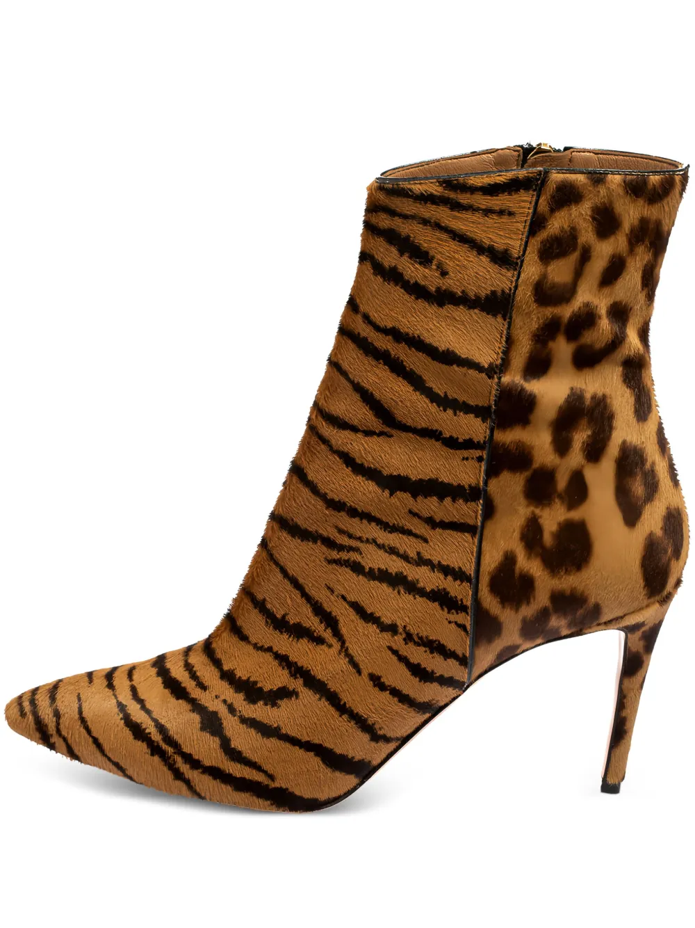 Aquazzura pre-owned 85mm Alma boots | Brown | Image 1