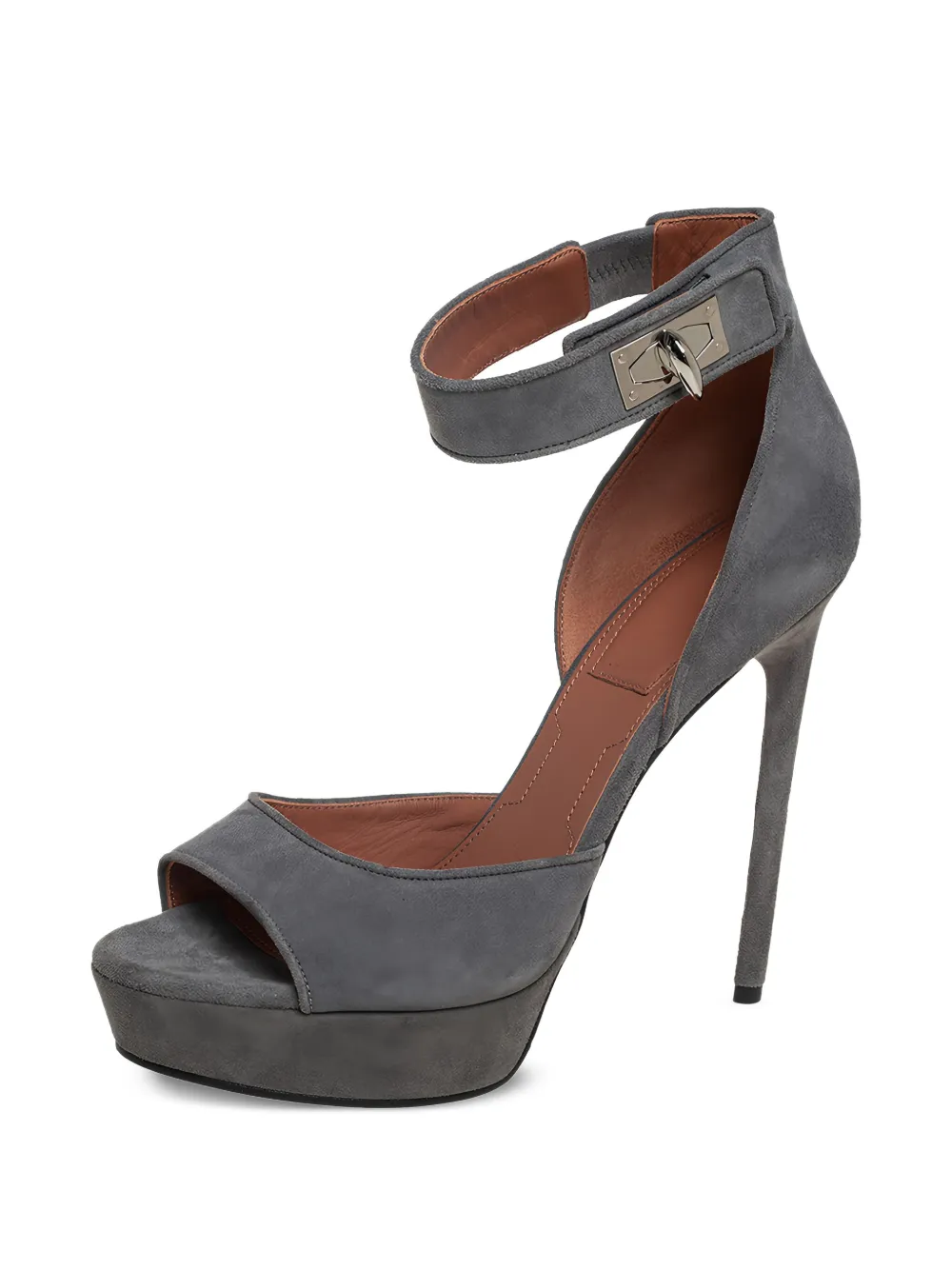 Givenchy Pre-Owned 135mm suede sandals | Image 2