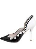 Sophia Webster pre-owned 110mm D'Orsay pointed-toe pumps - White