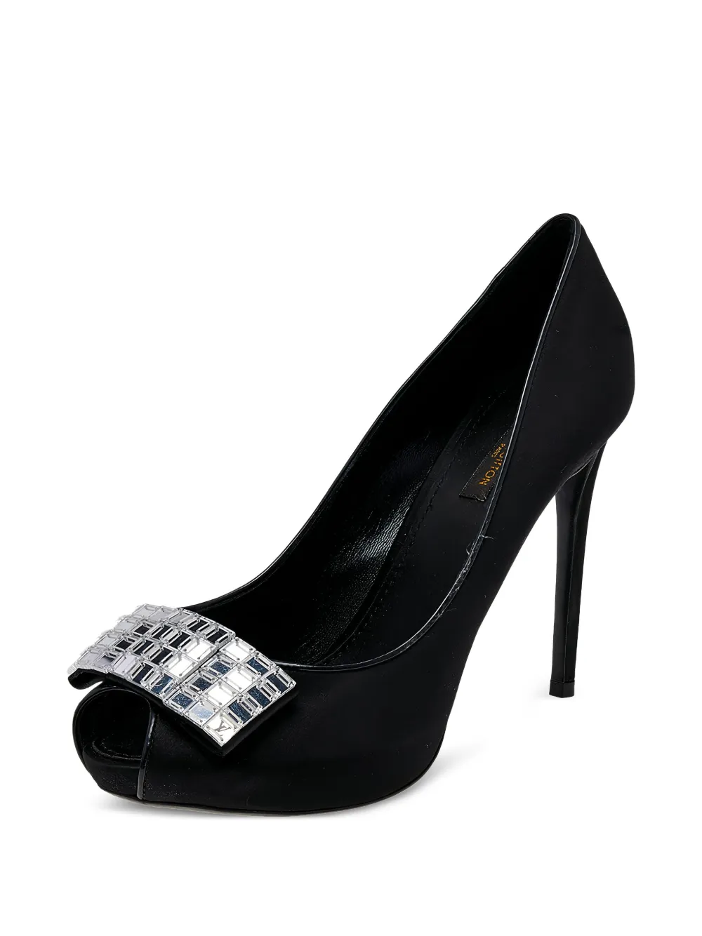 Louis Vuitton Pre-Owned zapatillas satinadas con tacón de 110mm | Zapatos | Image 2