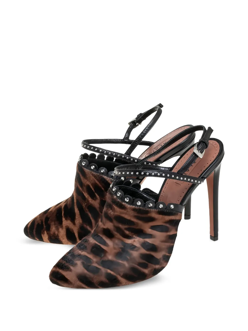 Alaïa Pre-Owned 110mm leopard-print pumps | Image 2