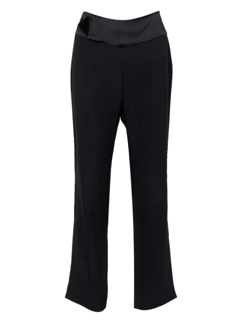 Emporio Armani Pre-Owned crepe trousers