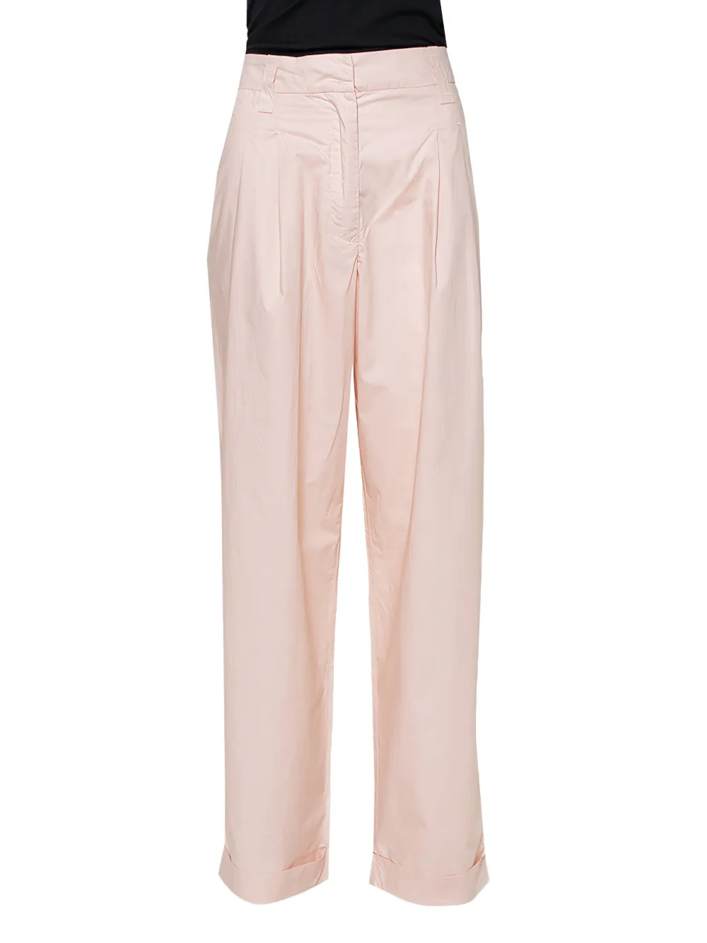 Emporio Armani Pre-Owned Pantaloni in cotone - Rosa
