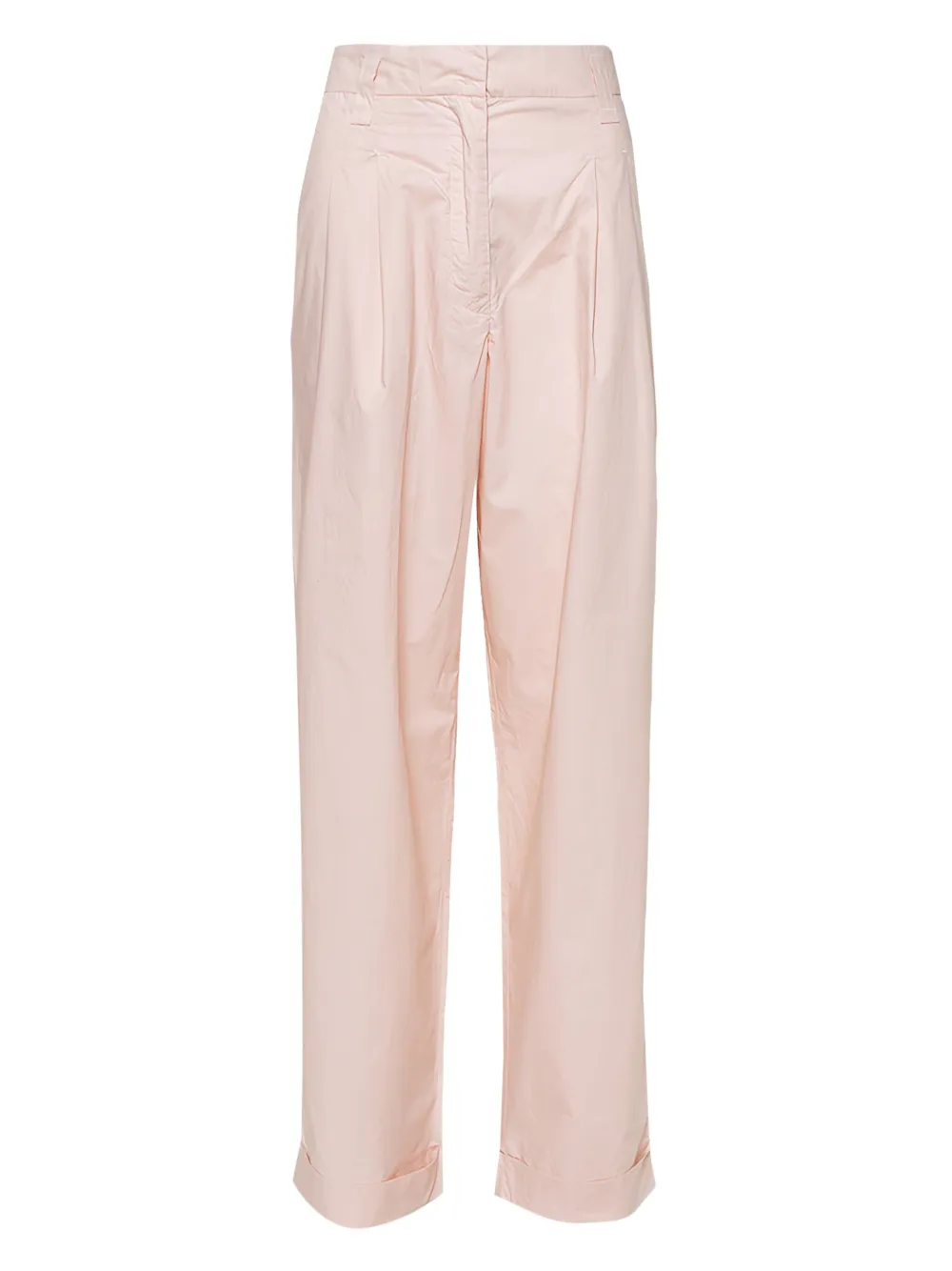 Emporio Armani Pre-Owned cotton trousers | Pink | Image 1