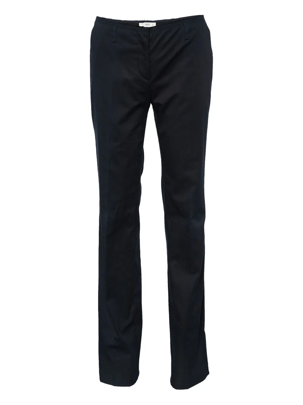 Prada Pre-Owned pantalon en coton mélangé | bleu | Image 1