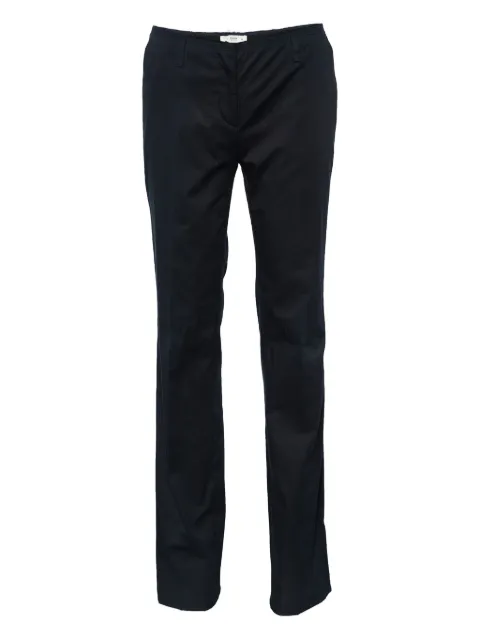 Prada Pre-Owned pants de mezcla de algodón