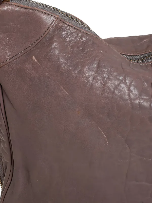 Marc Jacobs Vintage Textured Leather Shoulder Bag | Brown | FARFETCH