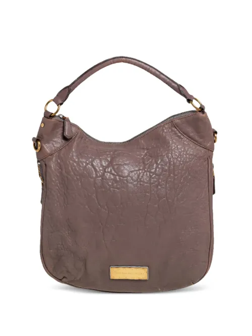 Sac porté épaule en cuir grainé - Marc Jacobs Vintage - Modalova