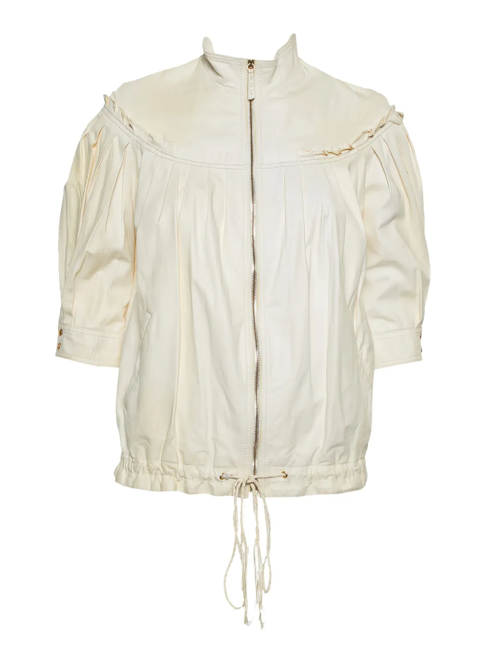 pleated jacket