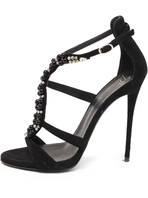 Giuseppe Zanotti Vintage 珠饰袢带凉鞋（典藏款）