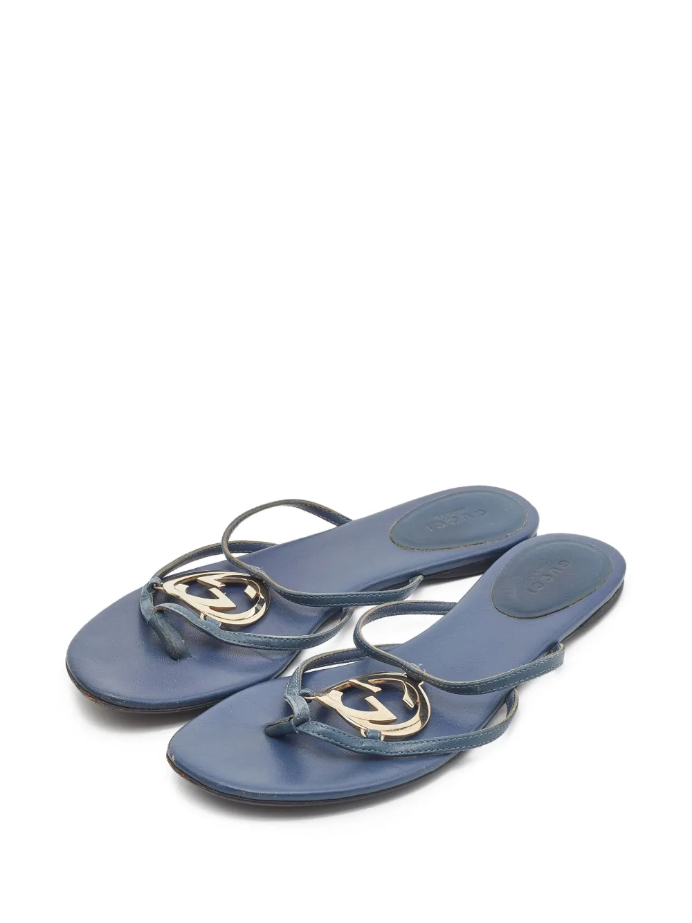 Gucci Pre-Owned GG thong sandals | Image 2