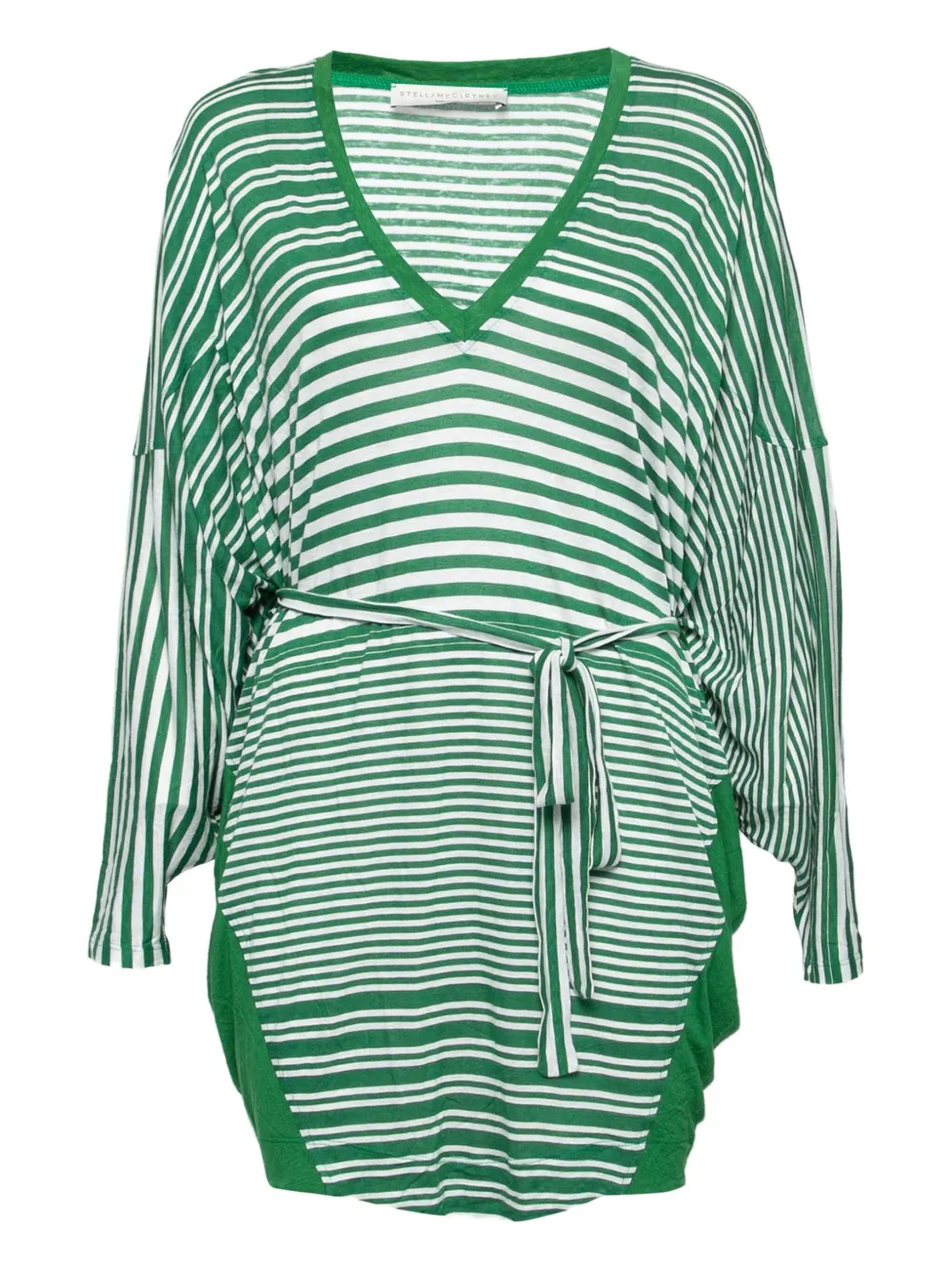 Stella McCartney Pre-Owned striped dress | Green | Image 1