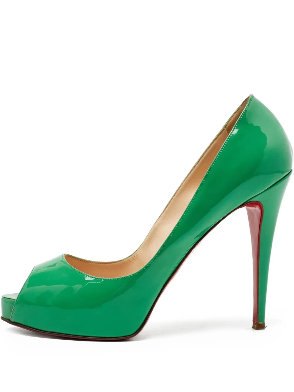 Christian Louboutin Pre-Owned zapatillas con tacón | verde | Image 1