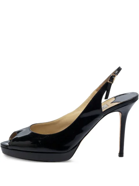 Jimmy Choo Pre-Owned sandalias con tira trasera