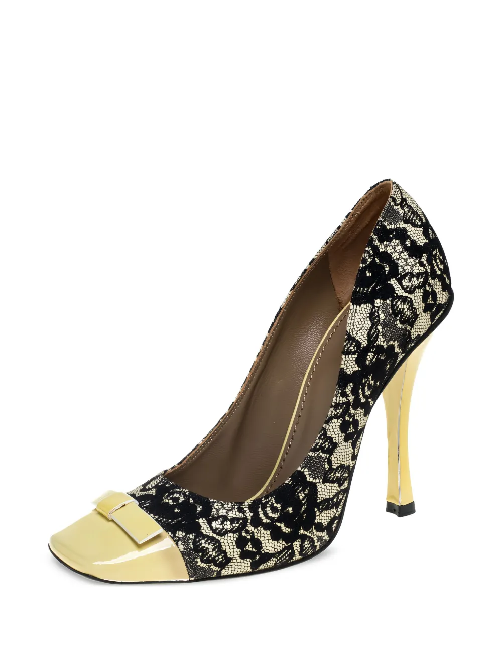 Marc Jacobs Vintage pre-owned 115mm floral-lace pumps | Image 2