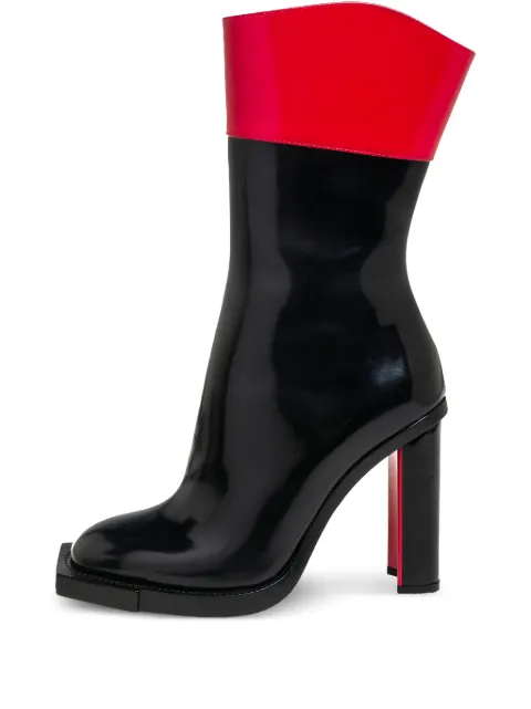 Alexander McQueen Pre-Owned 105mm colour-block ankle boots