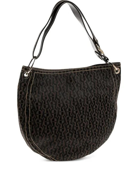 Aigner Vintage bolsa de hombro con monograma