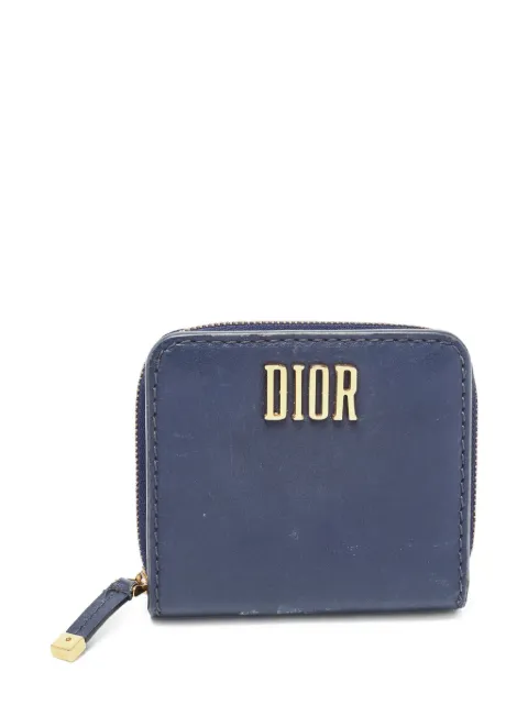 Christian Dior Pre-Owned logo-appliqué wallet