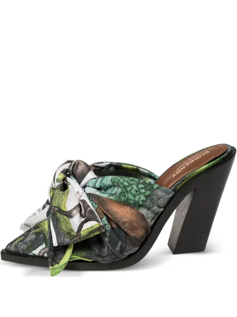 Burberry Pre-Owned 90mm Tillington mules