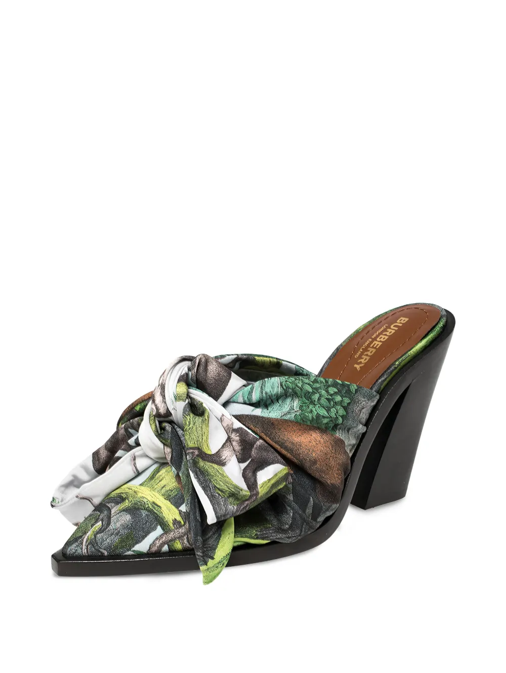 Burberry Pre-Owned 90mm Tillington mules | Heeled Mules | Image 2