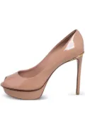 Louis Vuitton Pre-Owned 120mm patent-leather pumps - Neutrals