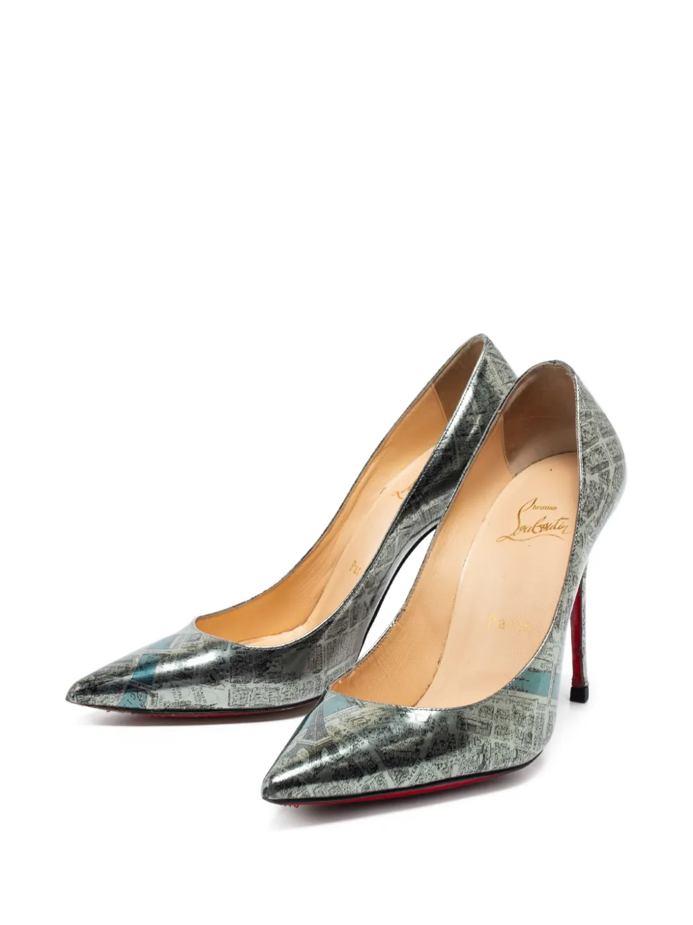 Christian Louboutin Pre-Owned zapatillas Decollete con tacón de 100mm | Zapatos | Image 2