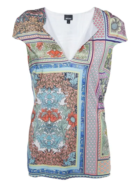Just Cavalli pre-owned floral-print blouse