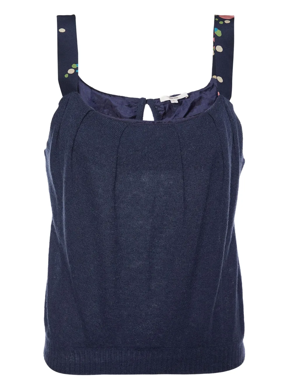 alpaca-knit tank top