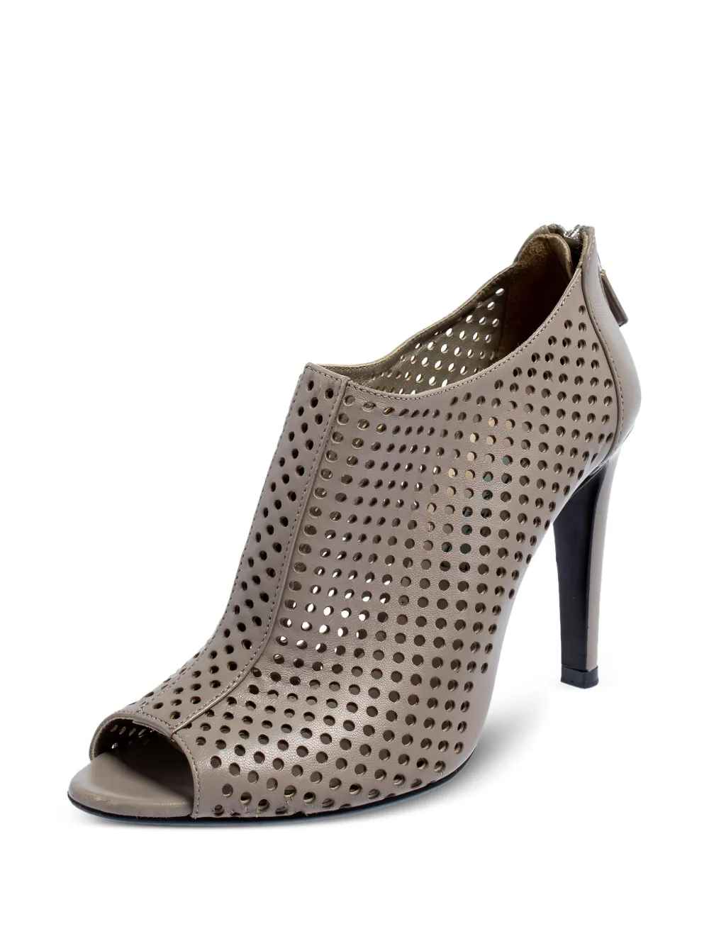 Prada Pre-Owned 80mm perforated boots | Image 2