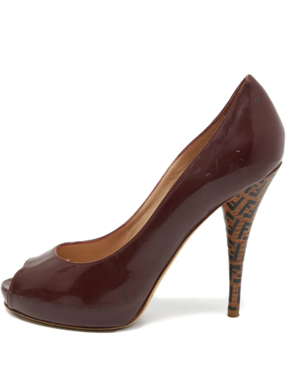120mm patent-leather pumps